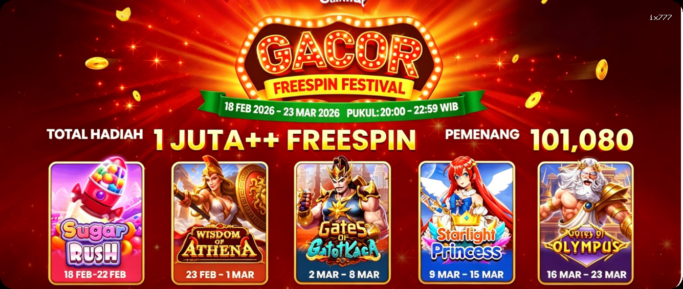 Login ix777 Sekarang Bonus Melimpah